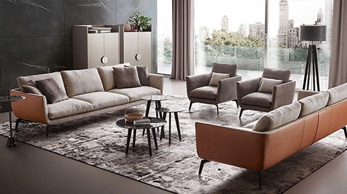 Arredamento moderno zona living dema Living arredamento