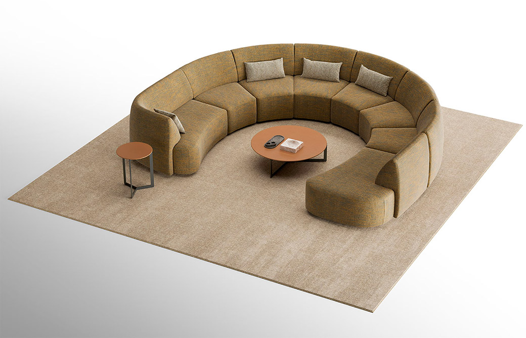 Divani curvi Dema - collezione completa