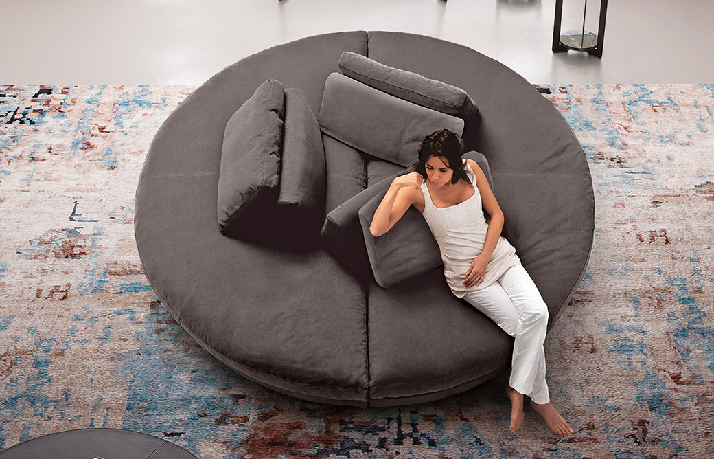 Divani curvi fly - Dema design G.Gualterotti