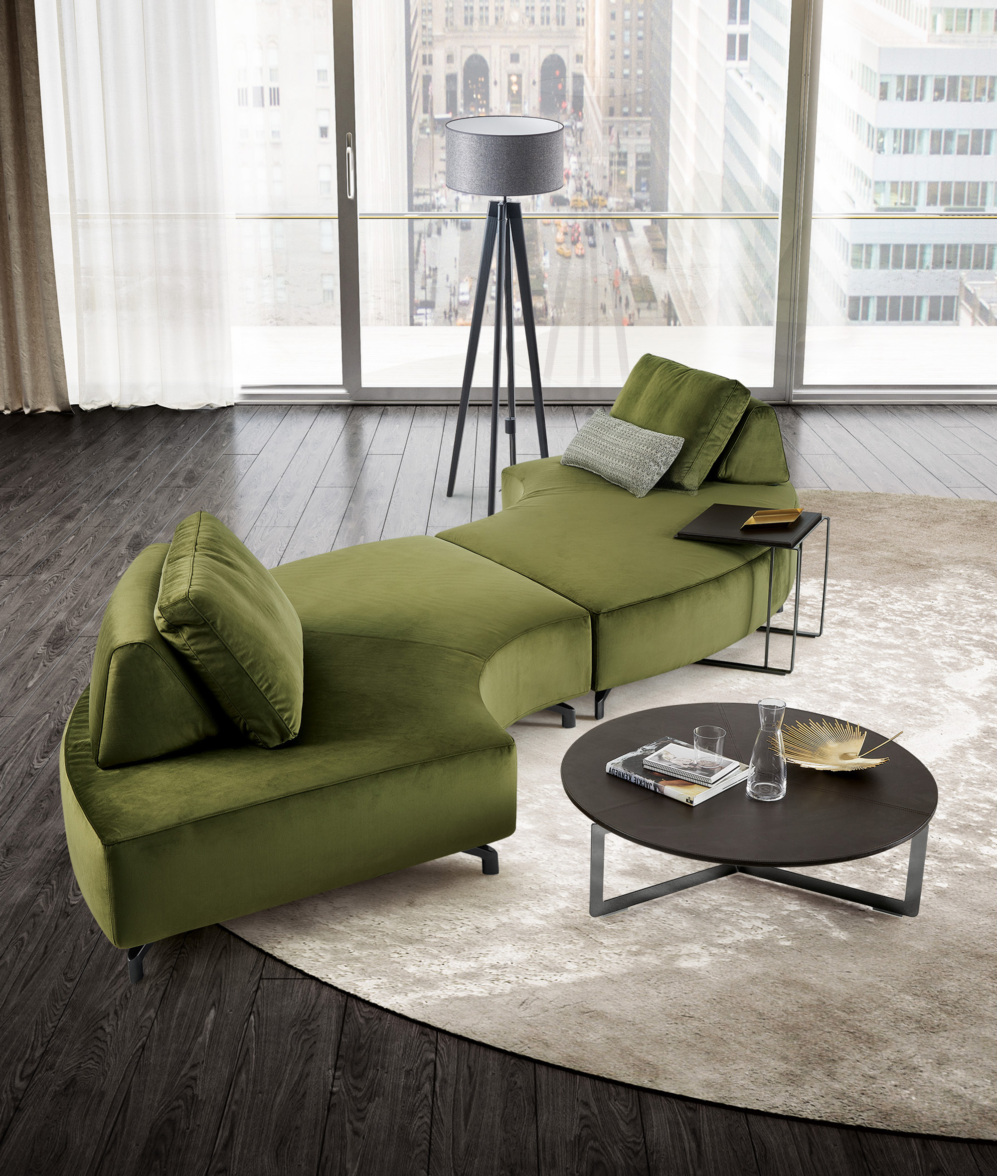 Divani bifacciali FLY - Dema design Gualtierotti