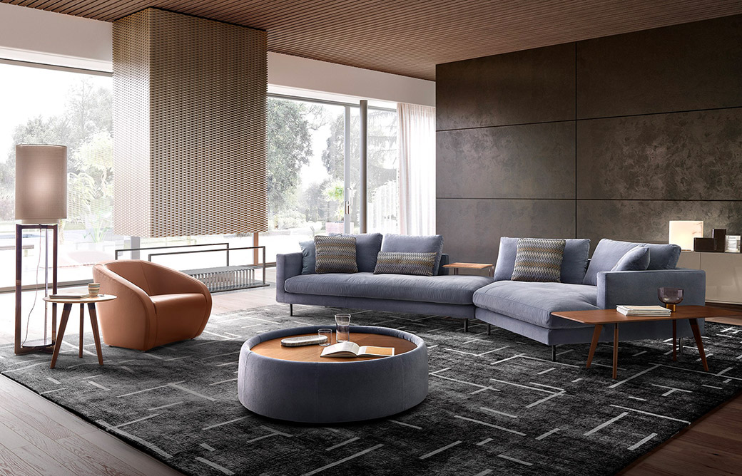 Divano con poggiatesta Easy - Dema design C. Bimbi